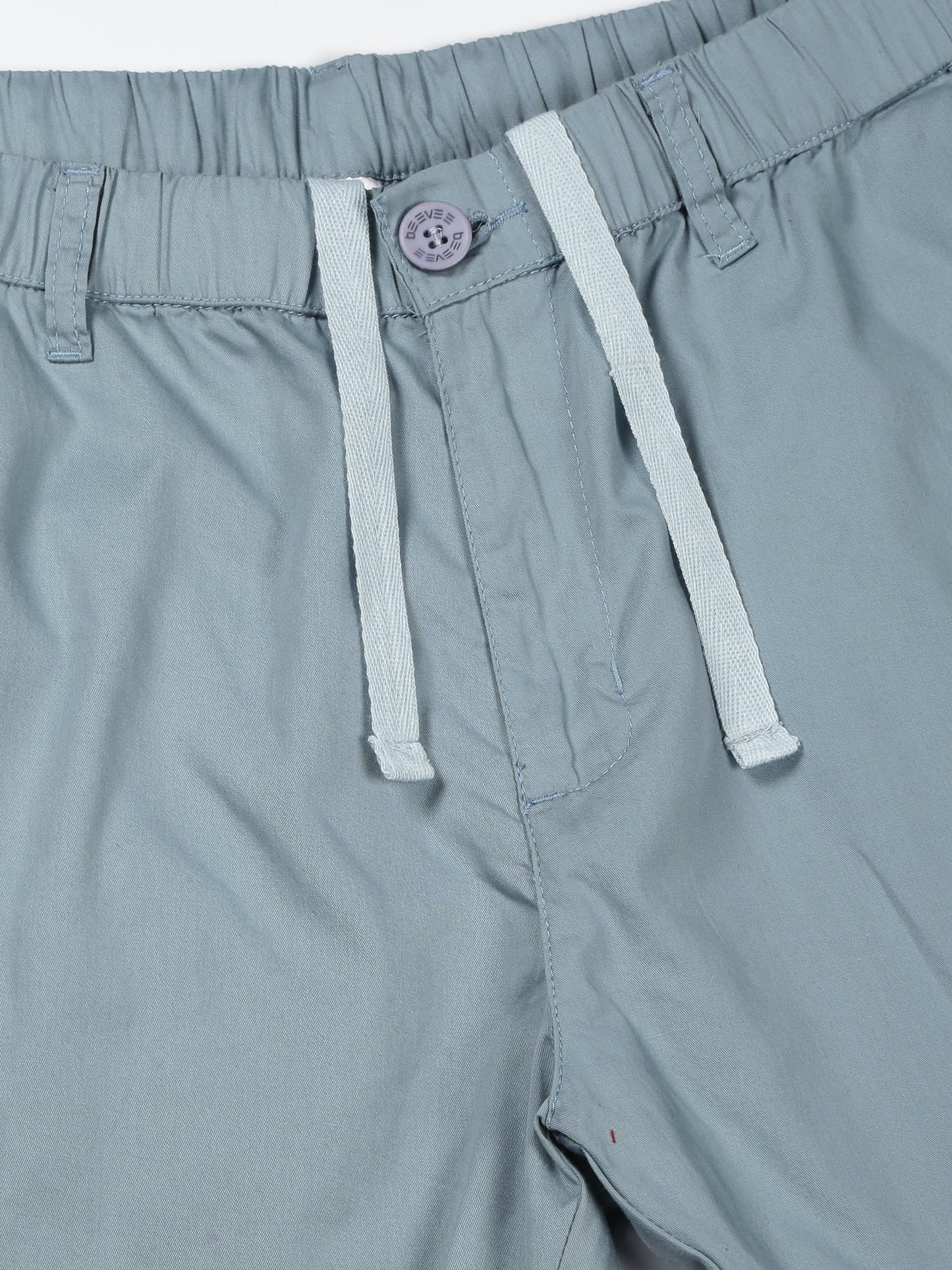 Light Weight Elasticated Waist Zip Pocket Light Blue Lounge Pants