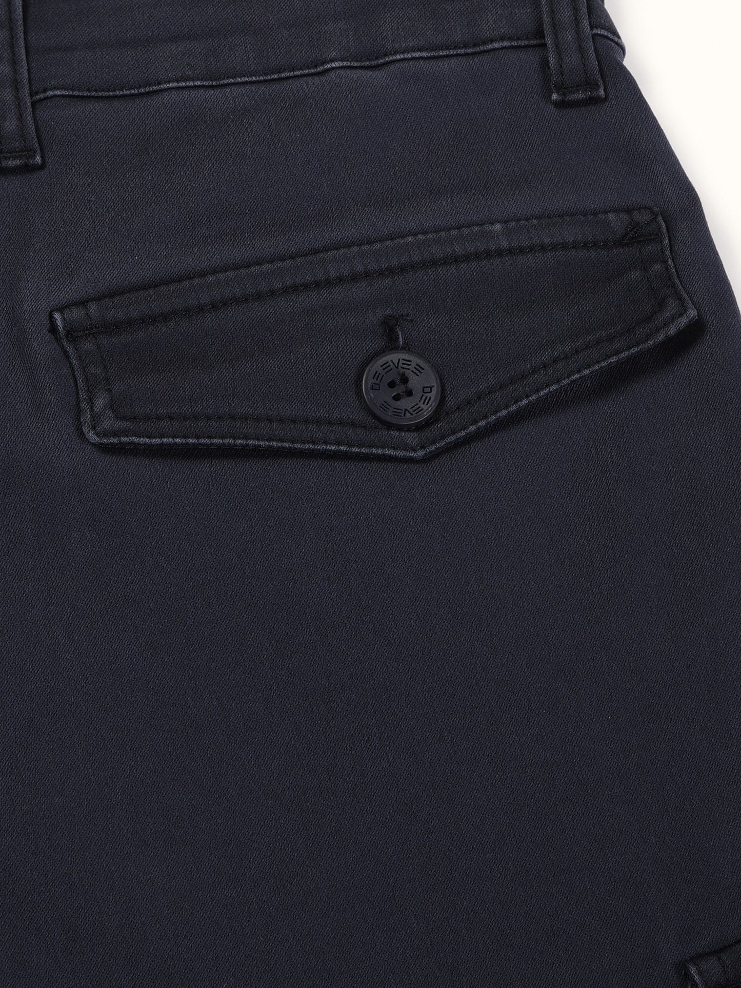 Multi Pocket Stretchable Navy Cargo