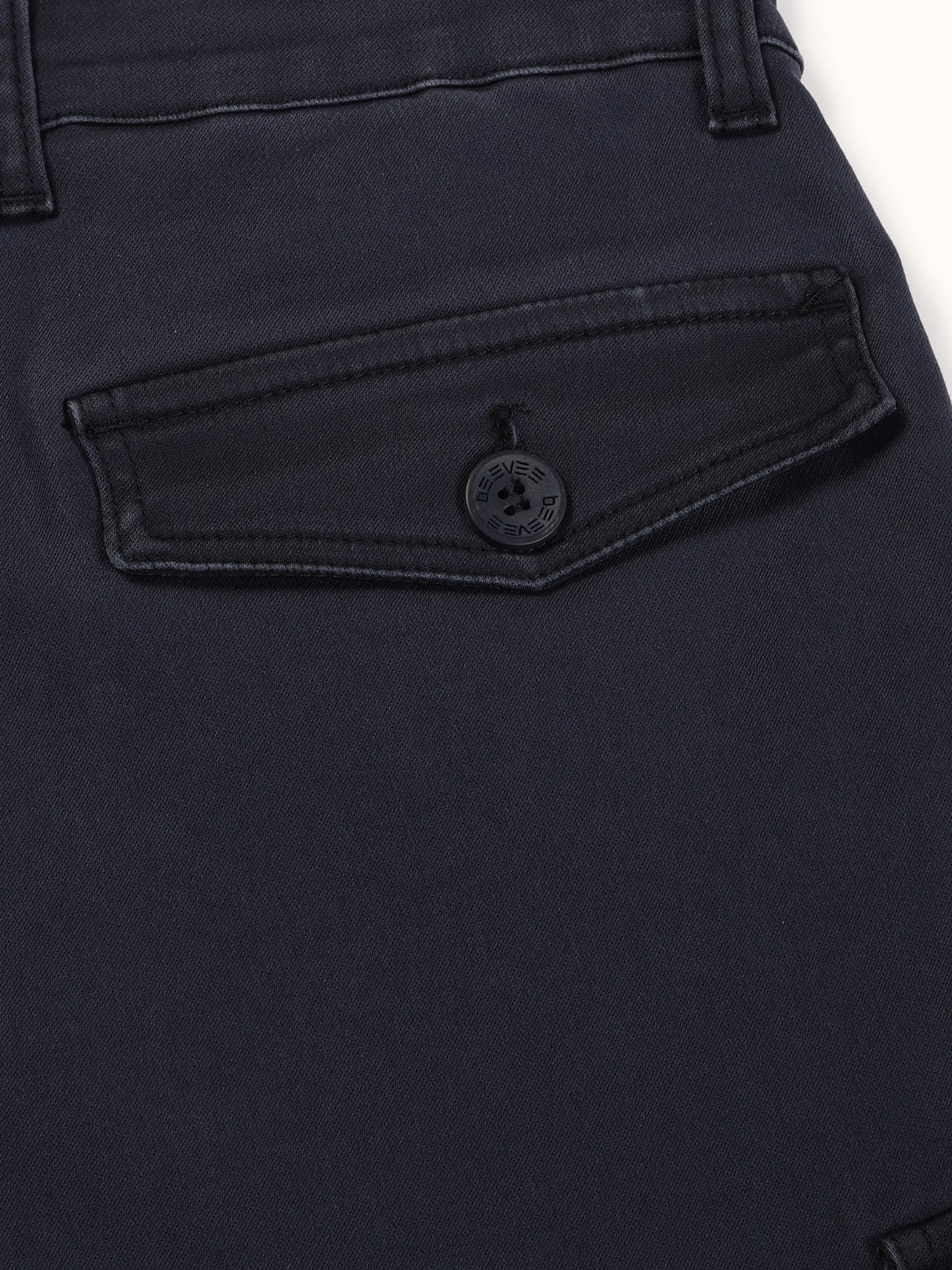Multi Pocket Stretchable Navy Cargo