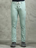 Zip Pocket Green Elasticated Stretchable Lounge Pants