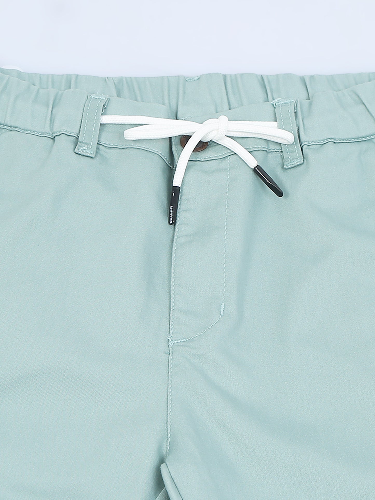 Zip Pocket Green Elasticated Stretchable Lounge Pants