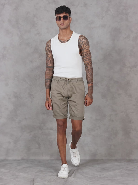 Casual Mud Shorts with Drawstring